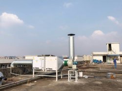 東莞厚街鞋廠(chǎng)VOCs廢氣治理工程設(shè)備安裝完畢