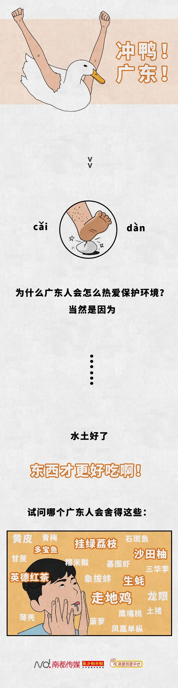 沖鴨，廣東