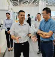 省生態(tài)環(huán)境廳、省工業(yè)和信息化廳調(diào)研生態(tài)環(huán)境
